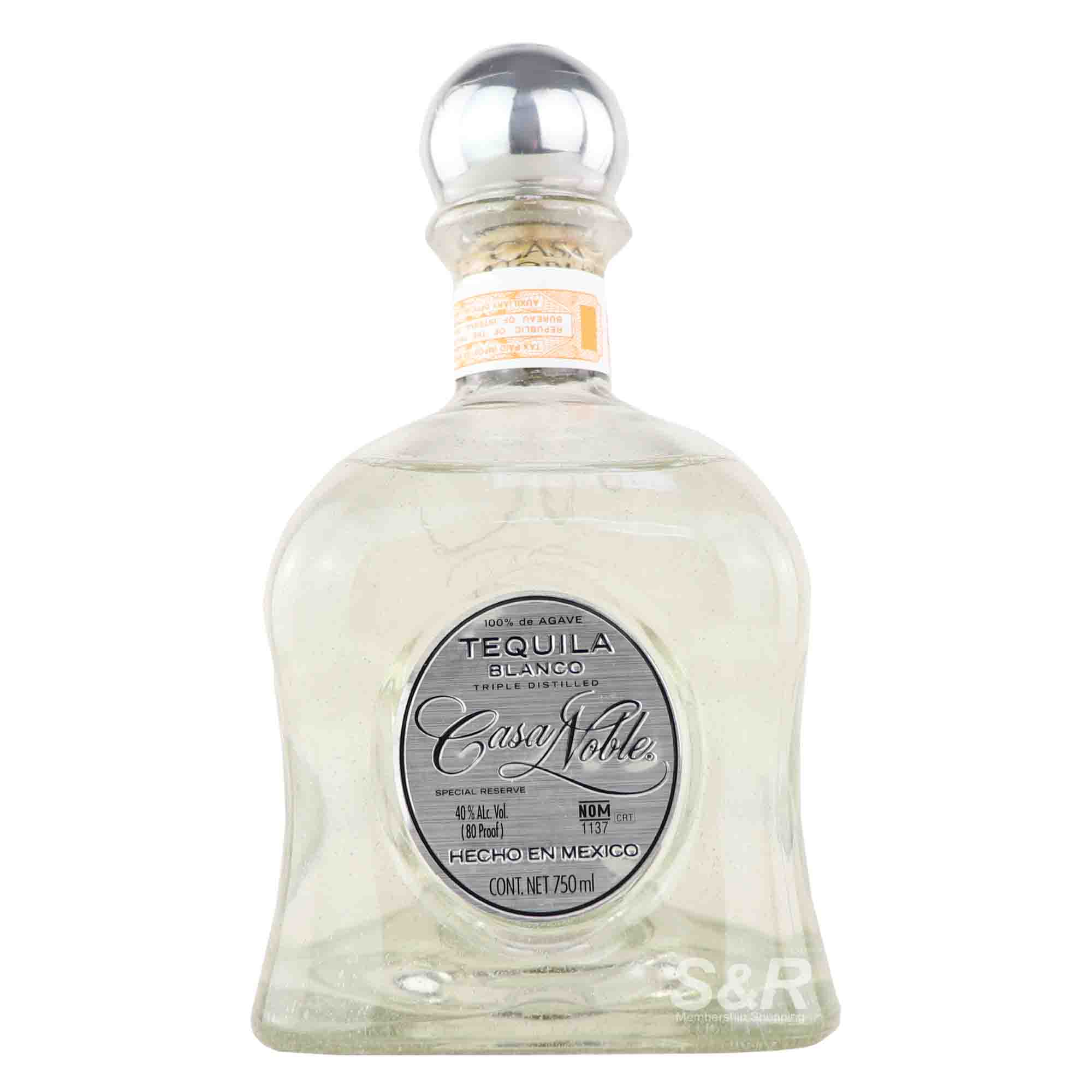 Casa Noble Blanco Tequila 750mL Casa Noble Blanco Tequila 750mL